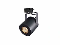 12 x railspot gu10 armatuur cilinder zand zwart draaibaar - afbeelding 2 van  5