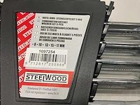12 x ratel-ring-steeksleutel set; 5 delig; - afbeelding 4 van  4