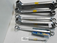 12 x ringsleutels chrome - afbeelding 3 van  3