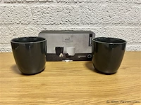 12 x sabatier coffee mugs set - charme grey - afbeelding 1 van  6