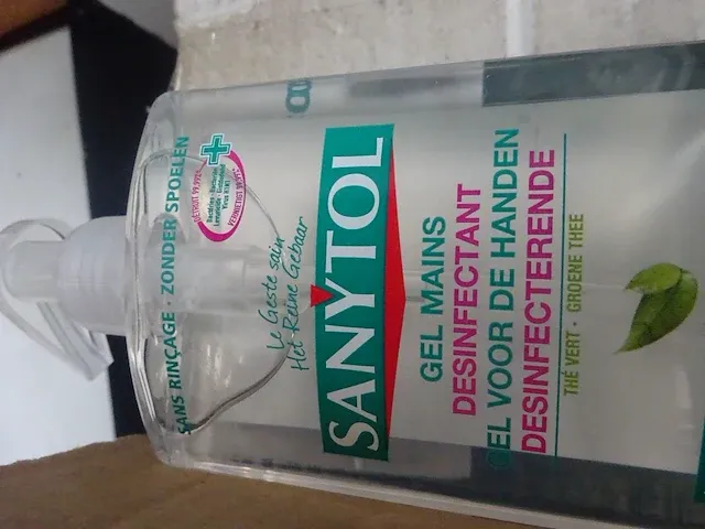 12 x sanysol desinfecterende handgel 250 ml - afbeelding 2 van  2
