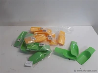 12 x schepje pvc 3 stuks 12 cm - afbeelding 1 van  2