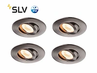 12 x slv spatwaterdichte led spots - afbeelding 1 van  11