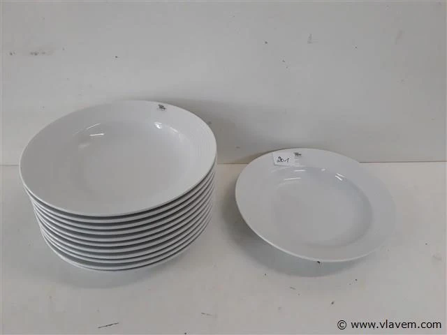 12 x soepbord 22 cm - afbeelding 1 van  2