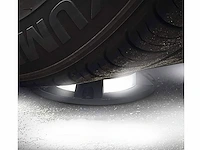 12 x solar 4 lichts led grond spot zilver - afbeelding 5 van  10