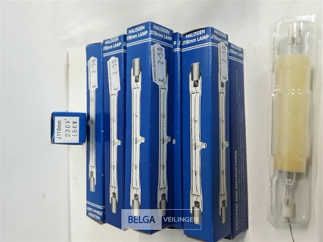 12 x staafhalogeen 118mm 150w - afbeelding 3 van  3