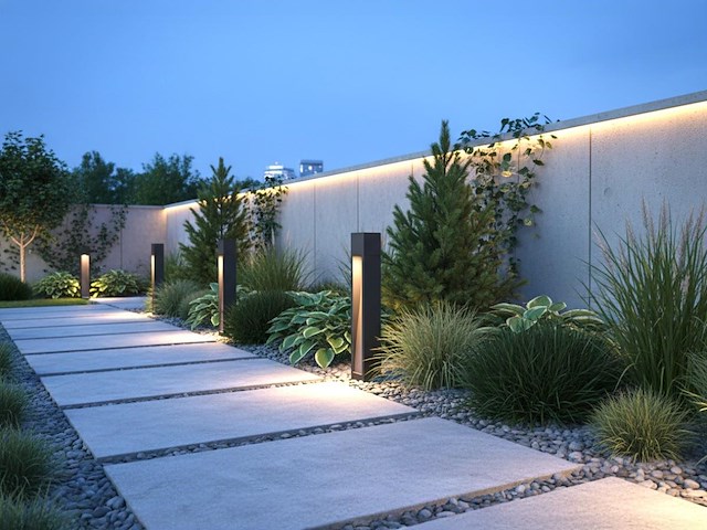 12 x staande tuinlamp 70cm gu10 fitting zwart waterdicht - afbeelding 2 van  6