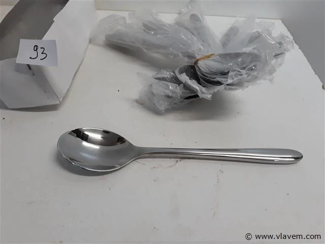 12 x tafellepel 20 cm 18/10 - afbeelding 2 van  2
