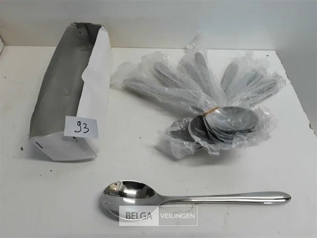 12 x tafellepel 20 cm 18/10 - afbeelding 2 van  3