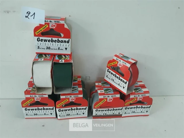 12 x tape geweven band mix - afbeelding 2 van  3
