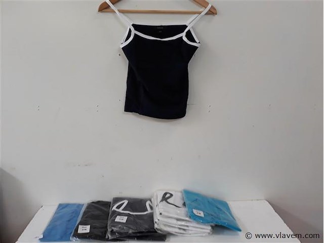 12 x topje m/m mix kleuren - afbeelding 1 van  2