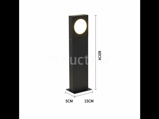 12 x tuinlamp 10w led 60 cm warm wit (sla-53) - afbeelding 5 van  5