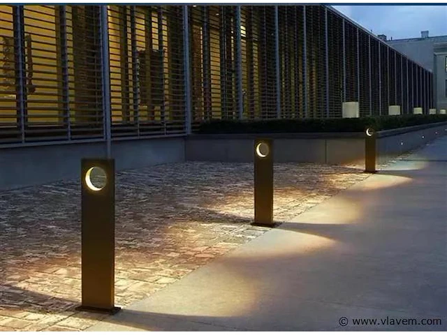 12 x tuinlamp 10w led 60 cm warm wit (sla-53) - afbeelding 1 van  5