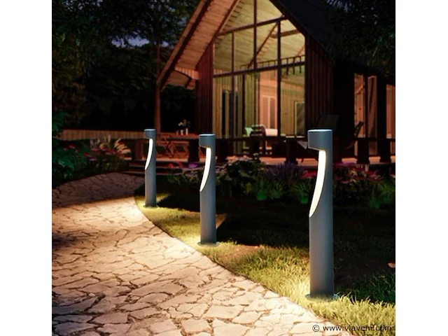 12 x tuinlamp 12w led 60 cm warm wit (sla-35) - afbeelding 1 van  5