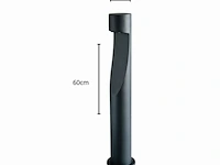 12 x tuinlamp 12w led 60 cm warm wit (sla-35) - afbeelding 4 van  6