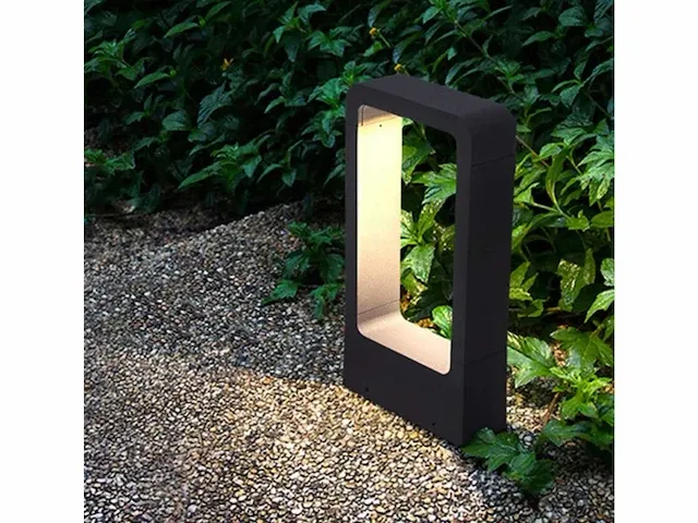 12 x tuinlamp 7w led 40 cm - 3500k warm wit (sla-01) - afbeelding 3 van  4