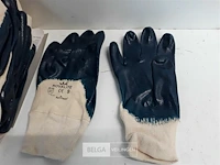 12 x werkhandschoenen nitril coating nr 9 - afbeelding 3 van  3
