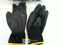 12 x werkhandschoenen pu coating maat 10 - afbeelding 3 van  3