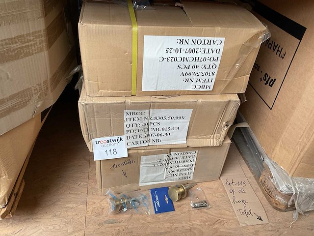 120 deurkrukken - afbeelding 1 van  5