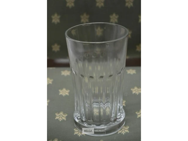±120 dozen x 6st glazen vaasjes h=17cm ø9,5cm - afbeelding 1 van  3