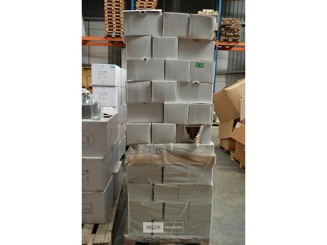 ±120 dozen x 6st glazen vaasjes h=17cm ø9,5cm - afbeelding 2 van  3