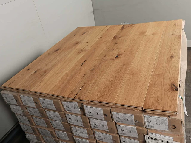 120 m2 parket eiken multiplank - 1092 x 130 x 14 mm - afbeelding 3 van  4