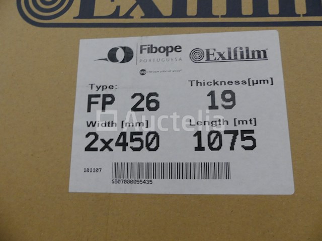 120 rollen exlfilm fp26 krimpkous verpakkingsfolie - afbeelding 1 van  4