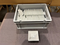 120 witte schaaltjes - afbeelding 1 van  4