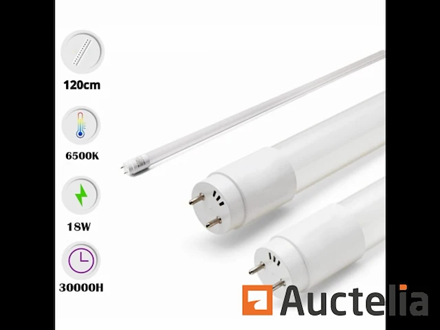 120 x led tube 18w 120 cm 6500k koud wit - afbeelding 5 van  5