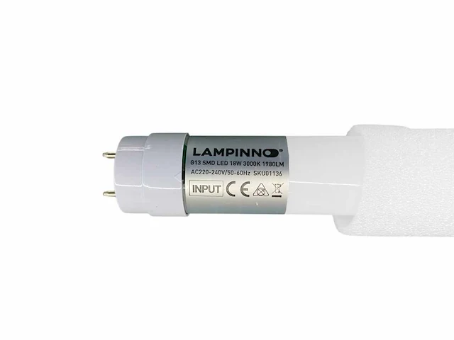 120cm 18w 4000k led tl buizen led g13 t8 (100x) - afbeelding 2 van  5