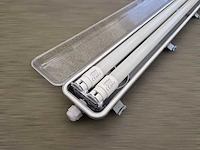 120cm dubbele led tl t8 armaturen waterdicht (16x) - afbeelding 4 van  9