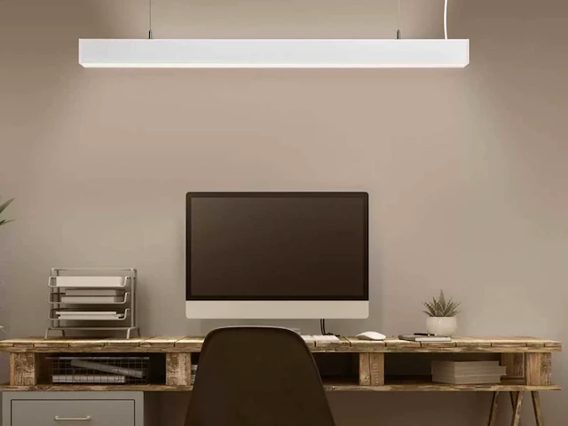 120cm linear hanglamp 40w led met 3 kleur licht (2x) - afbeelding 5 van  6