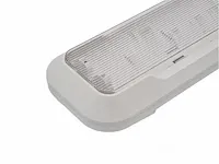 120cm pro design dubbele led tl t8 armaturen waterdicht wit met reflector - afbeelding 2 van  5