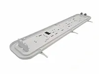120cm pro design dubbele led tl t8 armaturen waterdicht wit met reflector - afbeelding 3 van  5