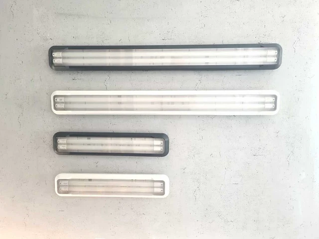 120cm pro dubbele led tl t8 armaturen ip65 met reflector (8x) - afbeelding 6 van  7