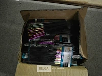 ±120x 20st rietjes met palm - afbeelding 1 van  2