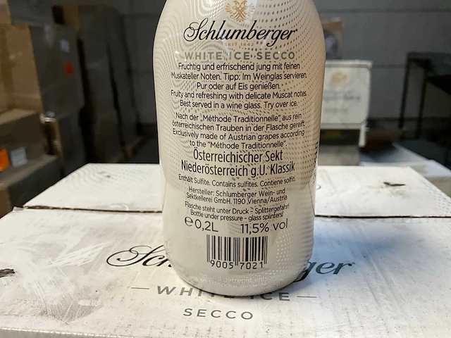 120x fles schlumberger white ice secco - afbeelding 3 van  5