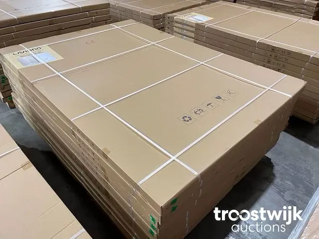 120x200 line inloopdouche met mat zwart frame - afbeelding 3 van  3