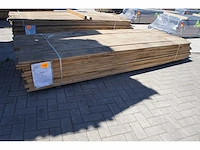 1,22 m³ eiken planken 22mm droog - afbeelding 1 van  4