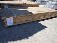 1,22 m³ eiken planken 22mm droog - afbeelding 1 van  4