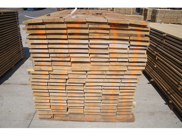 1,22 m³ eiken planken 22mm - afbeelding 3 van  4