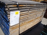 1,22 m³ eiken planken 30mm rustiek - afbeelding 1 van  4