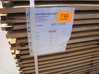 1,23 m³ eiken planken 22mm - afbeelding 2 van  4