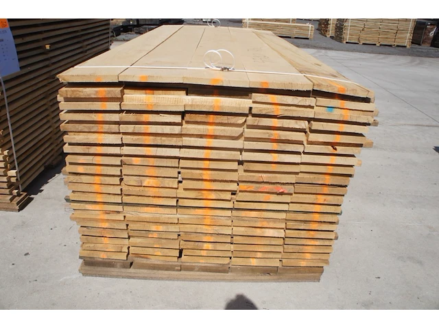 1,23 m³ eiken planken 22mm - afbeelding 3 van  4