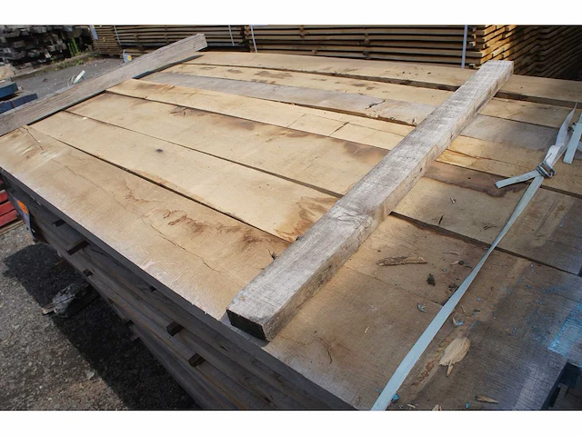 1,23 m³ eiken planken 54mm - afbeelding 5 van  5