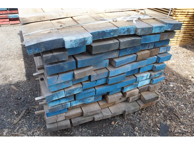 1,23 m³ eiken planken 54mm - afbeelding 4 van  8
