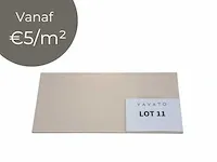 12,32m² - 20x40 cm - color one beige mat - rako - afbeelding 1 van  3