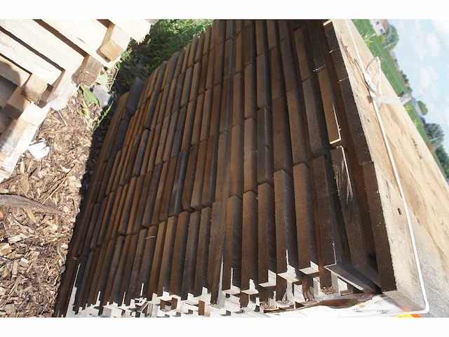 1,24 m³ eiken planken 22mm - afbeelding 3 van  4