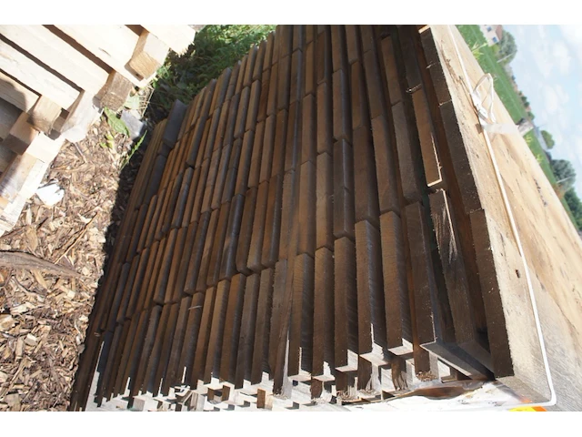 1,24 m³ eiken planken 22mm - afbeelding 3 van  4