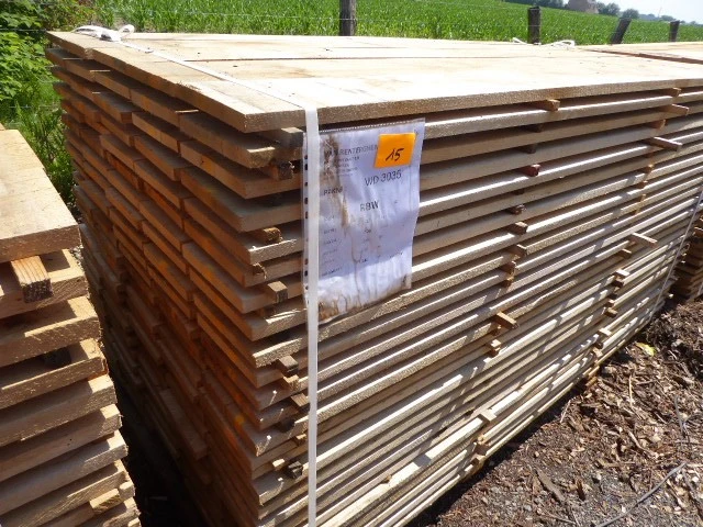 1,24 m³ eiken planken - afbeelding 2 van  3
